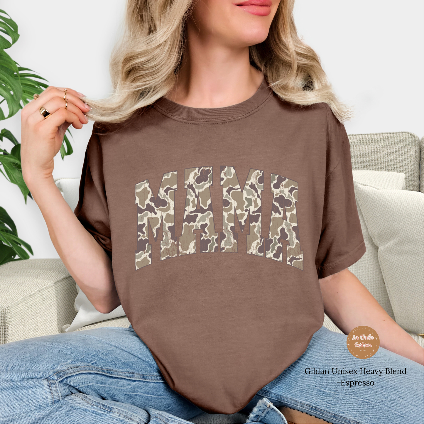 Camo MAMA Tee