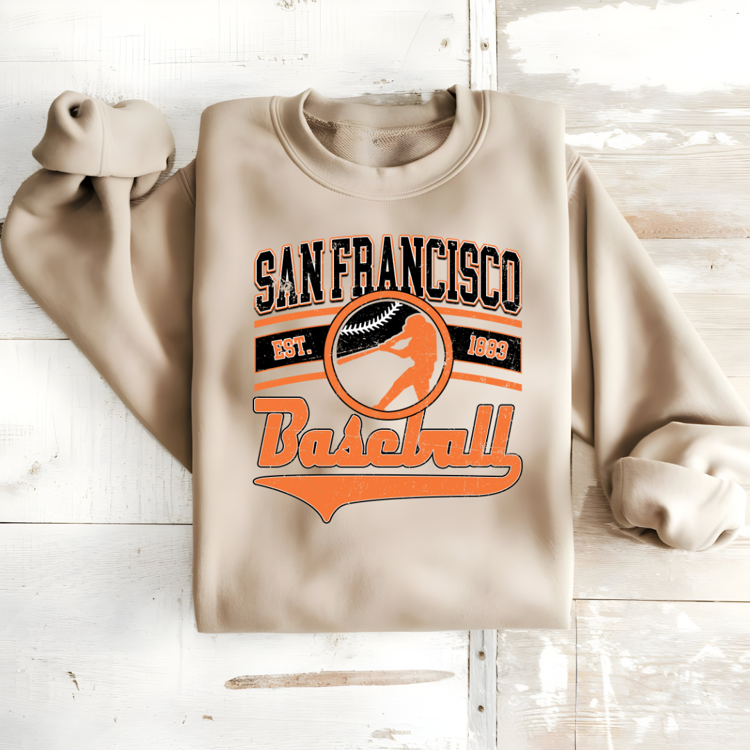 San Francisco Baseball Crewneck