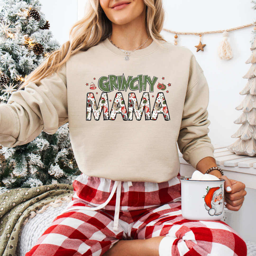 Grinch MAMA Crewneck