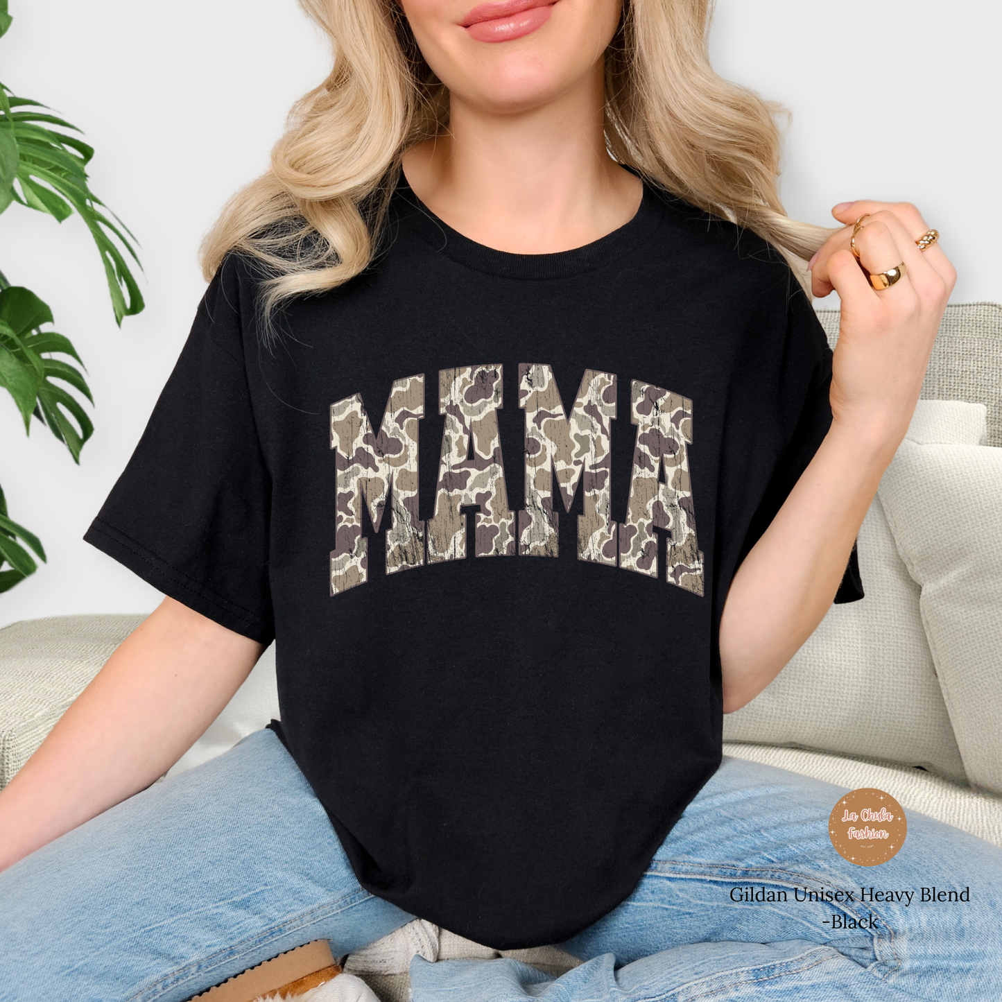 Camo MAMA Tee