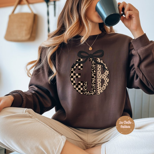 Personalized Monogram Crewneck
