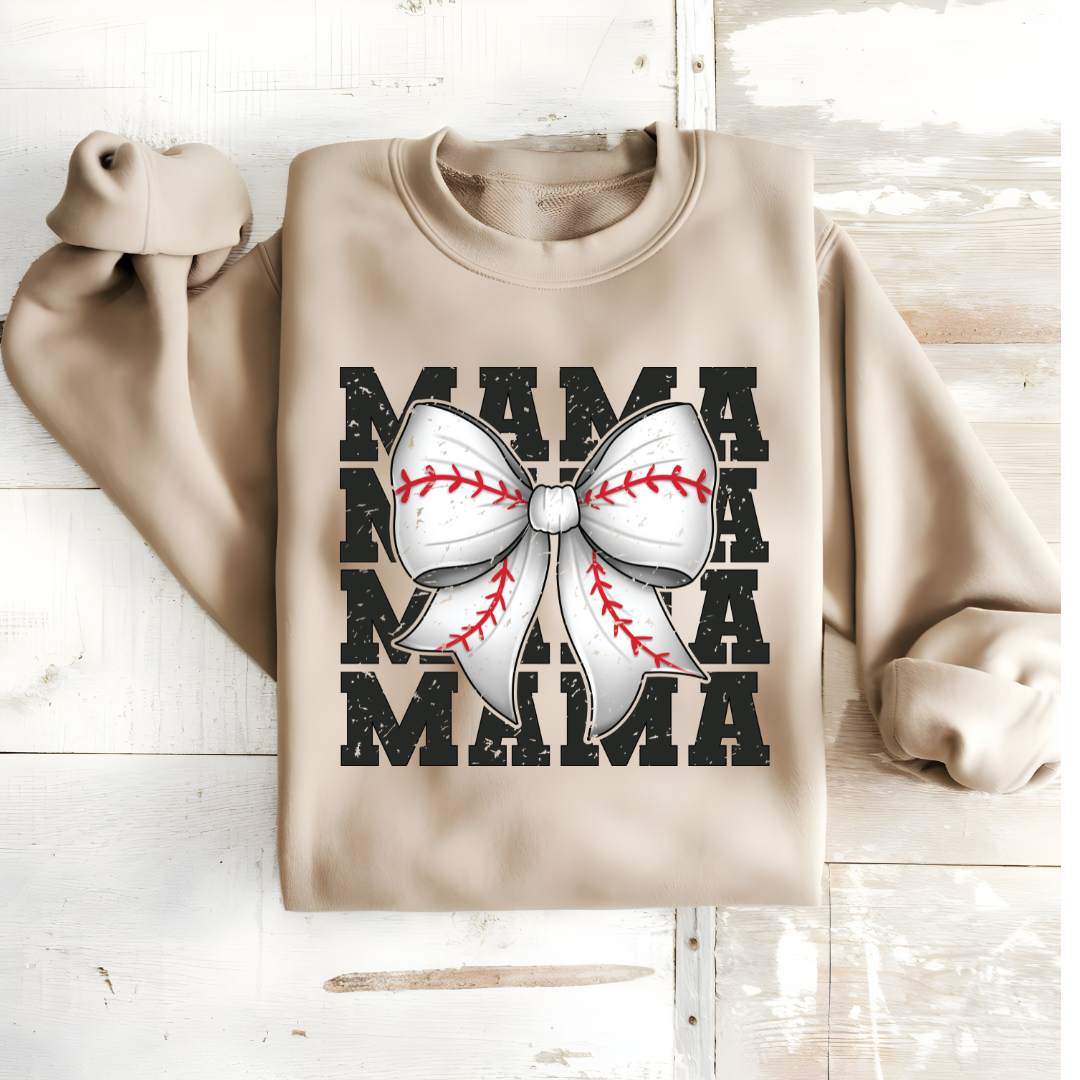 MAMA Baseball Bow