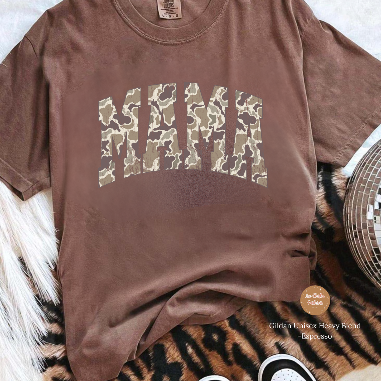 Camo MAMA Tee