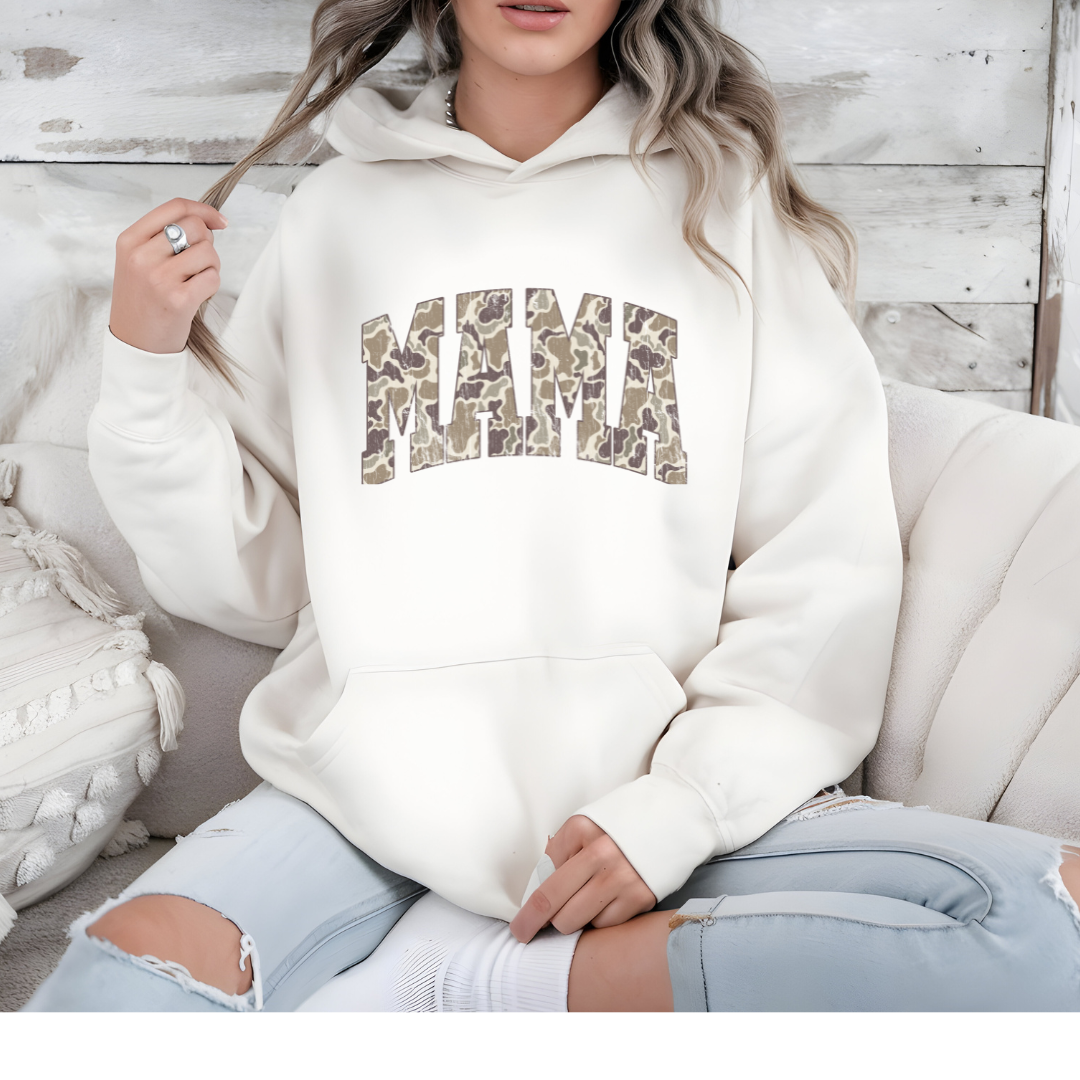 Camo MAMA Hoodie