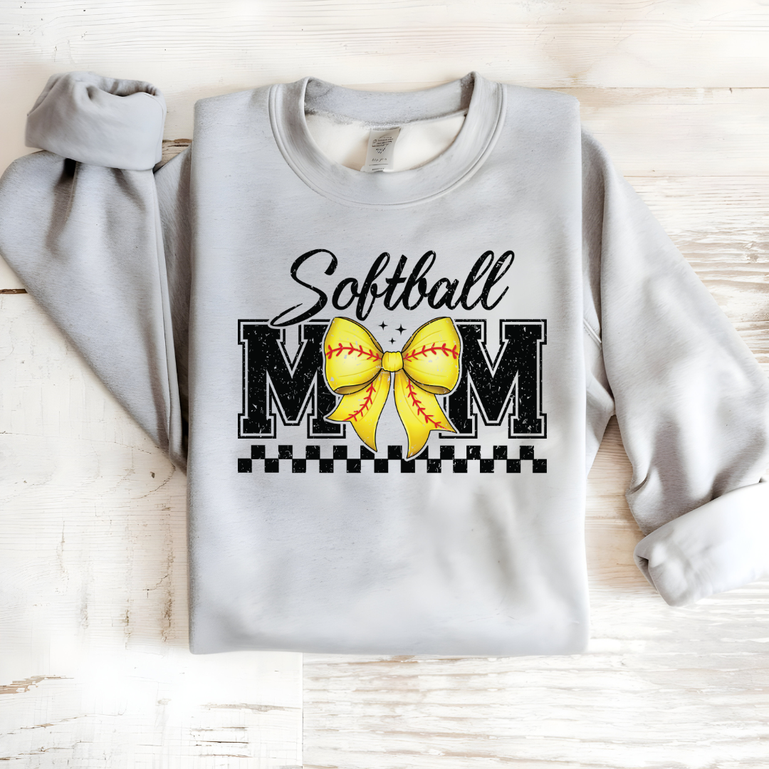 Checked Softball Mom