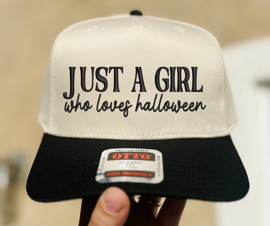 Just A Girl Who Loves Halloween
